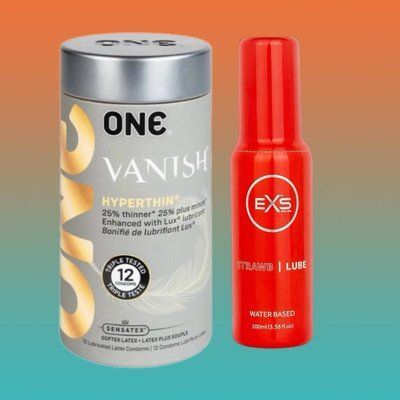 Комплект ONE VANISH 12 шт + Лубрикант EXS Choco Strawberry 100 мл (Water Based) SOS4432 фото