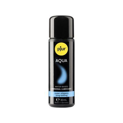 Лубрикант на водной основе pjur Aqua 30 мл, эффект бархатистой кожи без прилипания PJ10330 фото