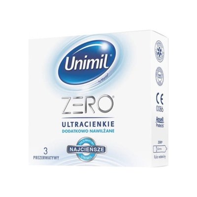 Unimil Zero 3 шт - ультратонкі UN3 фото