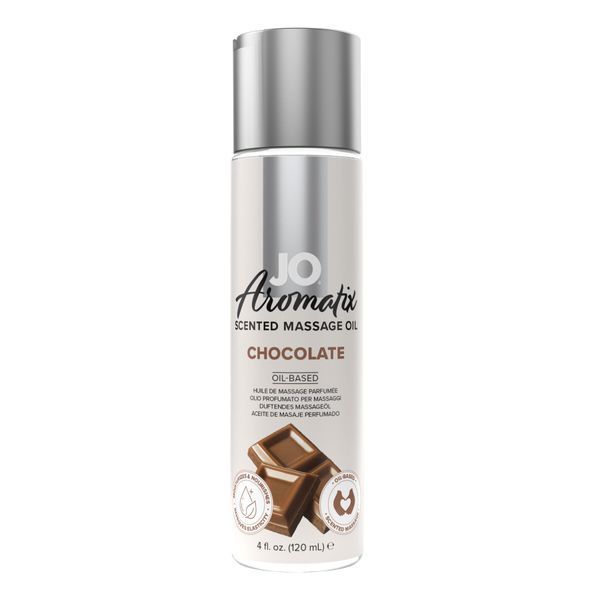 Масажна олія System JO Aromatix - Massage Oil - Chocolate 120 мл SO6767 фото