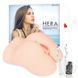 Мастурбатор Kokos Hera Hip Real 2WayPlus з функцією масажу та вібрацією SO2482 фото 2