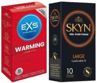 Набор с SKYN Large (10 шт) + EXS Warming, 12 шт SOS8034 фото