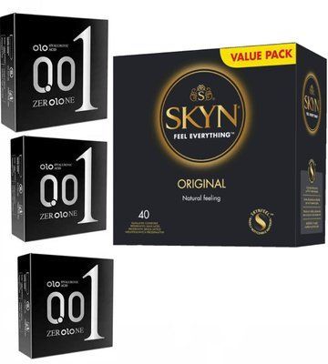 SKYN ORIGINAL (40 шт) та OLO Black (9 шт) SOS288 фото