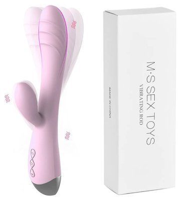 Вібратор для жінок M.S SEX TOYS vibrating rod PINK SO7666 фото