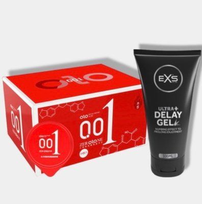OLO 0.01 ZER Red 10 шт + Пролонгатор EXS Delay Gel Ultra+ 100ml SOS5907 фото