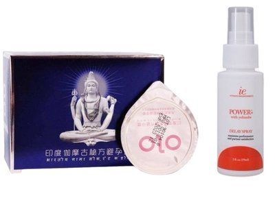 OLO Benefit 10шт.+Потужний пролонгатор Doc Johnson Power+with Yohimbe Delay Spray For Men (59 мл) SOS6633 фото