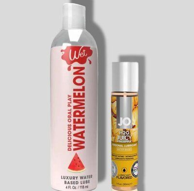 Wet Oral Play Watermelon (118 мл) + JO Juicy Pineapple (30 мл) LB991 фото