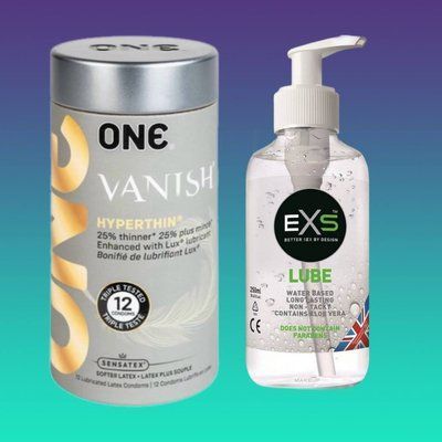 Комплект ONE VANISH 12 шт+Лубрикант EXS Aloe 250 мл (прозрачный) SOS4433 фото