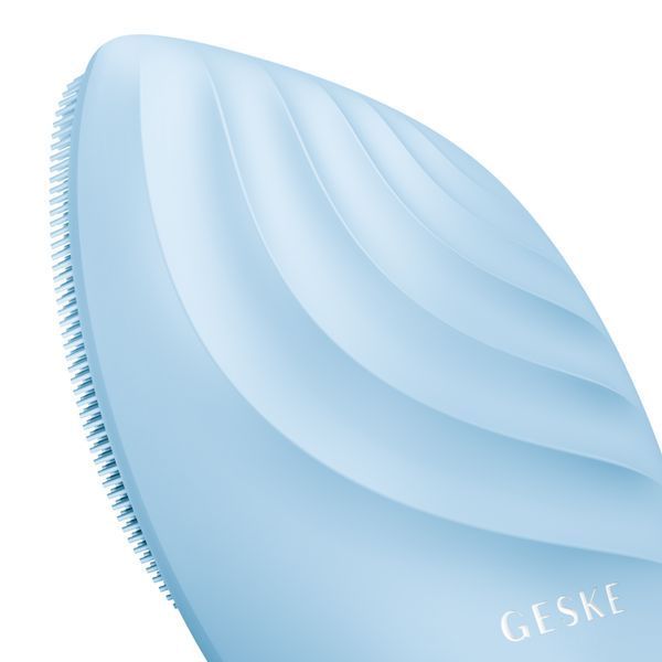 Электронная ультразвуковая щетка для лица GESKE Sonic Facial Brush 5в1 aquamarine HB0072 фото