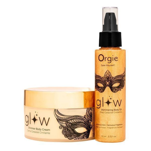Масло-шимер для тела Orgie &ndash; Glow Shimmering Body Oil (110 мл), чувственный аромат, увлажнение SX1501 фото