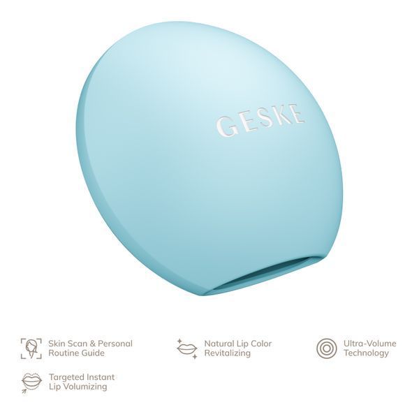 Пристрій для збільшення обʼєму губ GESKE Lip Volumizer&Booster 4в1 Small turquoise HB0219 фото