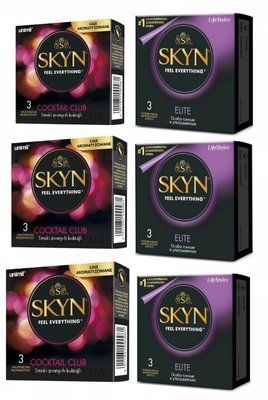 Набір: Skyn Elite 9 шт. + SKYN Cocktail Club 9 шт. SOS11802 фото