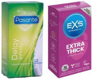 Набір з Pasante Infinity Delay 12 шт + EXS Extra Safe 12 шт SOS8135 фото