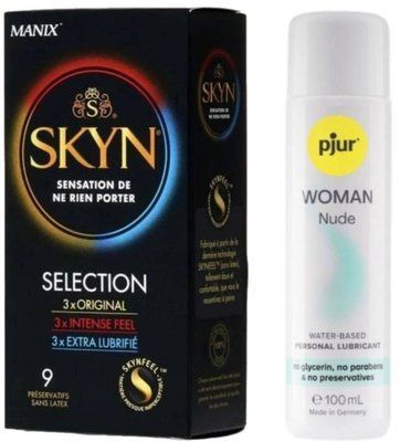 Комплект Skyn ​​Selection 9 шт + Pjur Woman Nude 100 мл SOS13154 фото