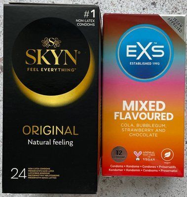 Набір SKYN ORIGINAL NON-LATEX 24 ШТ.+EXS Mixed Flavoured 12 шт SOS1088 фото
