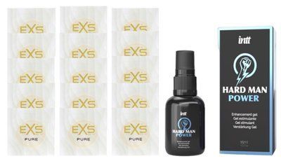 Комплект EXS Pure15 шт + Intt Hard Man Power, 15 мл SOS14857 фото