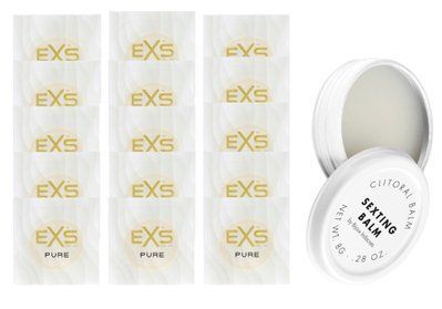 Комплект EXS Pure15 шт + Bijoux Indiscrets Sexting Balm SOS14829 фото