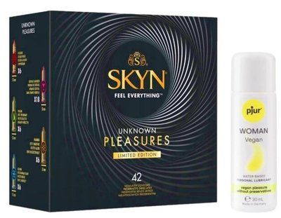 Комплект SKYN Pleasures 42 шт + Pjur Woman Vegan 30 мл SOS13254 фото