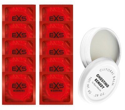 Комплект EXS Warming 10 шт + Bijoux Indiscrets Ghosting Remedy SOS14306 фото