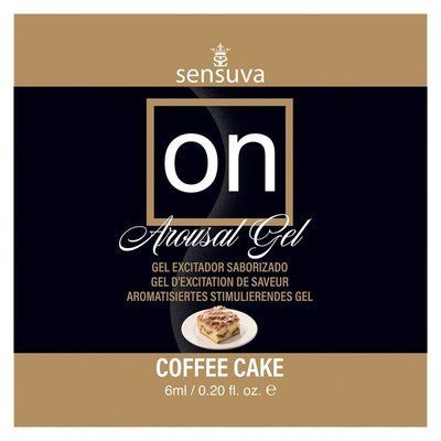 Пробник збудливого гелю Sensuva - ON for Her Arousal Gel Coffee Cake (4 мл) SO3160 фото