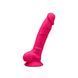 Фалоімітатор SilexD Johnny Pink (MODEL 1 size 7in), двошаровий, силікон + Silexpan, діаметр 3,5см SO3150 фото 1