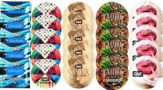 Набор из 25 шт One Oasis Premium + ONE Ribs + ONE Vanish + ONETattoo + ONE Bubblegum SOS8434 фото