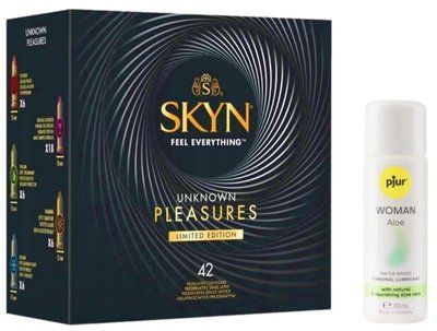 Комплект SKYN Pleasures 42 шт + Pjur Woman Aloe 30 мл SOS13255 фото