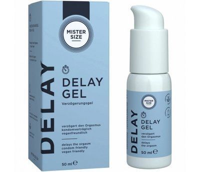 Гель пролонгатор Mister Size Delay Gel 50 мл SO2940 фото
