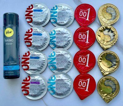 Набір 16 штук One, Olo + лубрикант pjur Basic Waterbased (100 мл) SOS3986 фото
