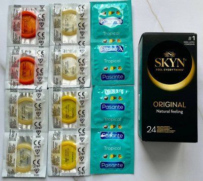 Набір Skyn Original 24 шт + Pasante Tropical 12 шт SOS3036 фото