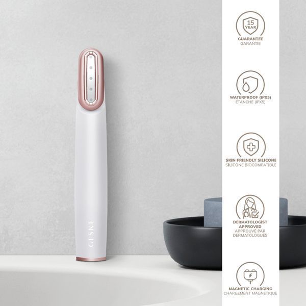 Устройство для укрепления и тонизации кожи лица с поворотной головкой GESKE Skin Firming Wand 7-1 starlight HB0445 фото