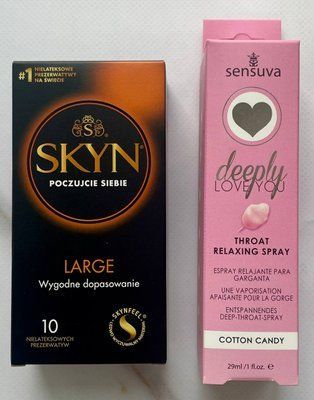Комплект Skyn Large 10 шт - Спрей Sensuva Deeply Love You Cotton Candy (29 мл) SOS2887 фото