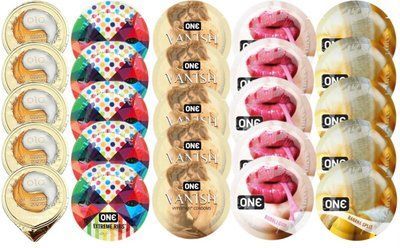 Набор из OLO Ice Durable + ONERibs + ONE Vanish + ONE Bubblegum + ONEBanana SOS8685 фото