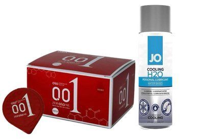 OLO Passionate Factor &mdash; 10 шт та Лубрикант System JO H2O &mdash; COOLING (60 мл) SOS841 фото