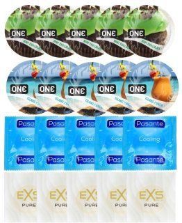 Набір 20 шт ONE Mint Chocolate + ONE Island Punch + Pasante Cooling + EXS Pure SOS7191 фото