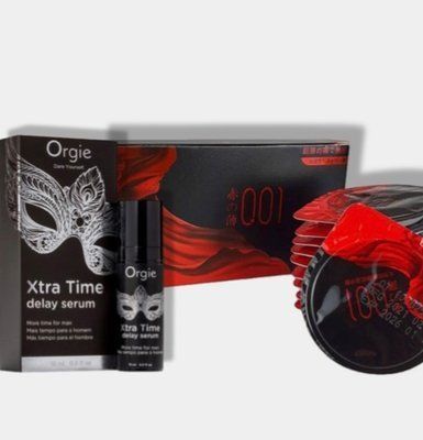 OLO RedBlack 10 шт + Пролонгатор Orgie Xtra Time Delay Serum, 15 мл SOS6010 фото