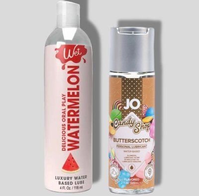 Wet Oral Play Watermelon (118 мл) + JO Candy Shop Butterscotch (60 мл) LB944 фото