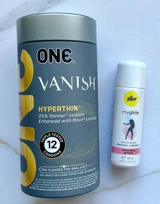 Комплект ONE Vanish 12 шт + смазка pjur my glide 30 мл, с женьшенем SOS1939 фото