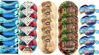 Набор из 25 шт One Oasis Premium + ONE Ribs + ONE Vanish + ONETattoo + ONE UltraFeel SOS8437 фото