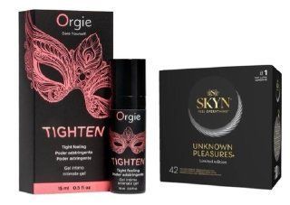 Гель для сужения Orgie &ndash; Tighten (15 мл)+ SKYN Pleasures, 42 шт-6 видов SOS6741 фото