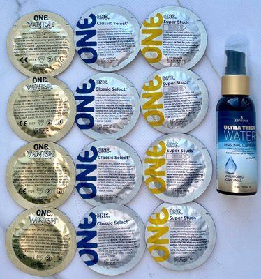 Набір 12 шт ONE Super Studs, Vanish, Classic + Sensuva Ultra-Thick Water-Based (57 мл) SOS3939 фото