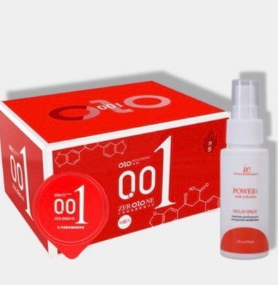 OLO 0.01 ZER Red 10 шт + Пролонгатор Doc Johnson Power Delay Spray (59 мл) SOS5912 фото