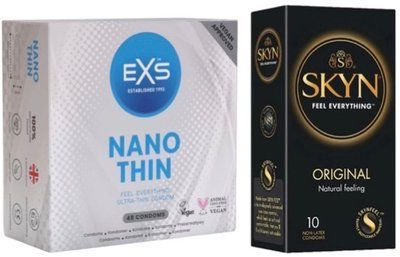 Набор с SKYN Original 10 штук + EXS NANO THIN 48 шт SOS7890 фото