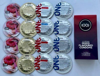 Набір 16 штук ONE Vanish, Tattoo Touch, Flavor Waves, Classic + EXS Mixed Flavoured (12 шт.) SOS3889 фото