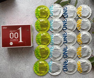 Набір 30 штук OLO збудливі з розігріваючим ефектом 001 + ONE Super Studs, Super Sensitive, Classic, Glowing Pleasures SOS2289 фото
