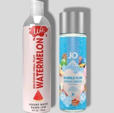 Wet Oral Play Watermelon (118 мл) + JO Candy Shop Bubblegum (60 мл) LB945 фото