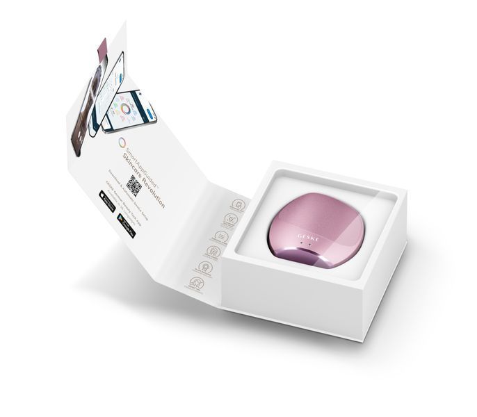 Ультразвукова щітка для тіла та інтенсивний пілінг GESKE Sonic Body Brush&Intensive Exfoliator 7в1 pink HB0357 фото