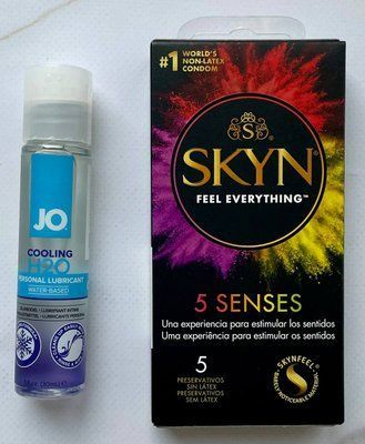 Комплект Skyn 5 Senses - Лубрикант System JO H2O COOLING (30 мл) SOS2840 фото
