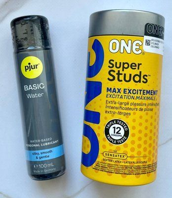 Набір ONE Super Studs + Лубрикант Basic waterbased 100 мл SOS2040 фото