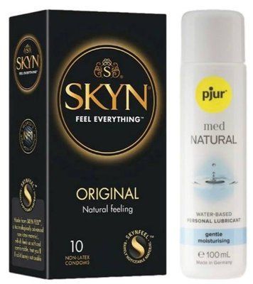 Комплект SKYN Original 10шт + Pjur MED Natural Glide 100 мл SOS13209 фото